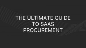 saas procurement