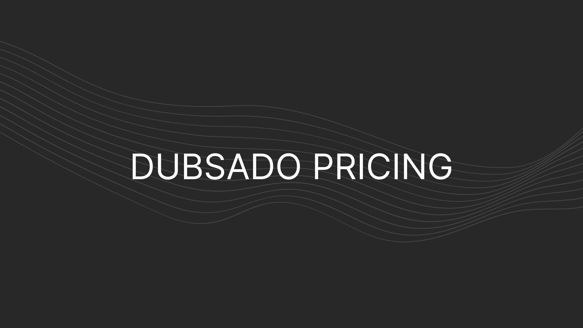 dubsado pricing