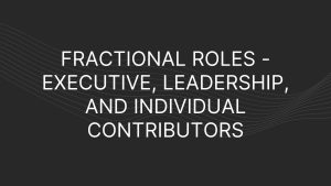 Fractional Roles