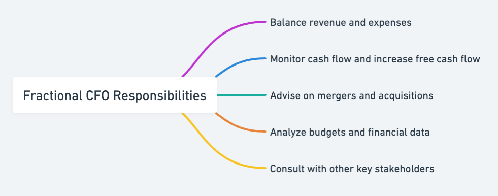 fractional CFO responsibilities