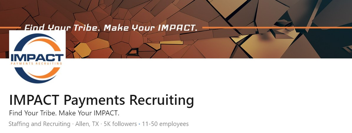 IMPACT Payment Fintech Sales Recruiters