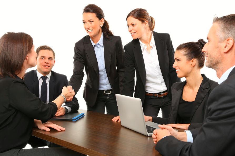 industrial sales meeting