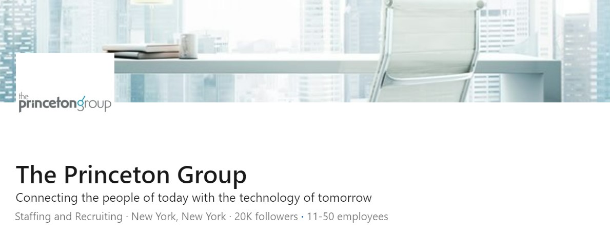 the princeton group private equity recruiters