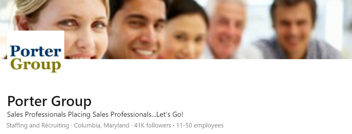 porter group software sales recruiters